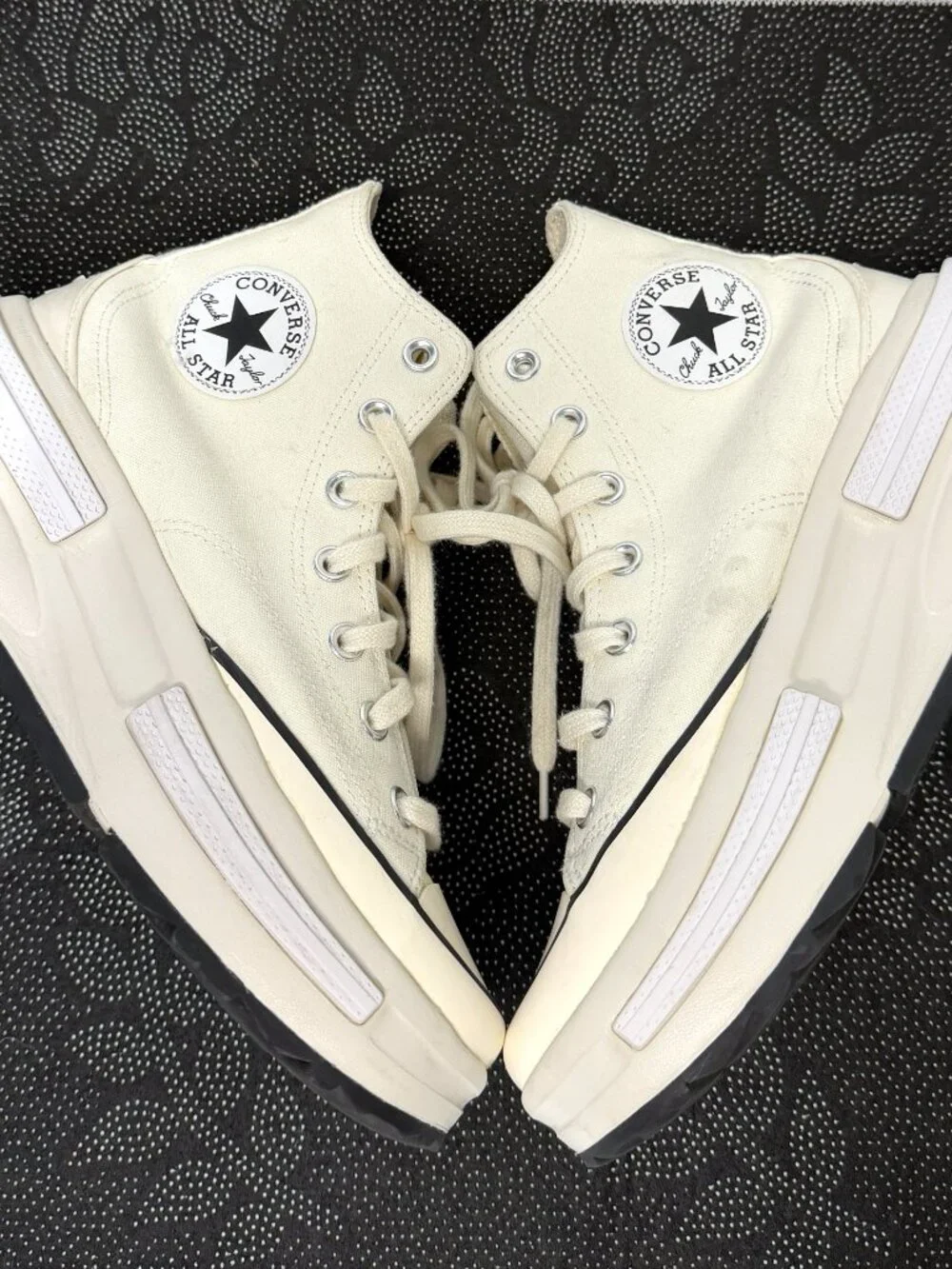 Converse Chuck Taylor Run Star Legacy CX Egret/White Size Men's 7/Women's 8.5